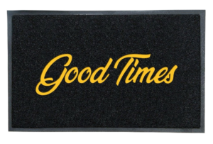 Good Times Door Mat
